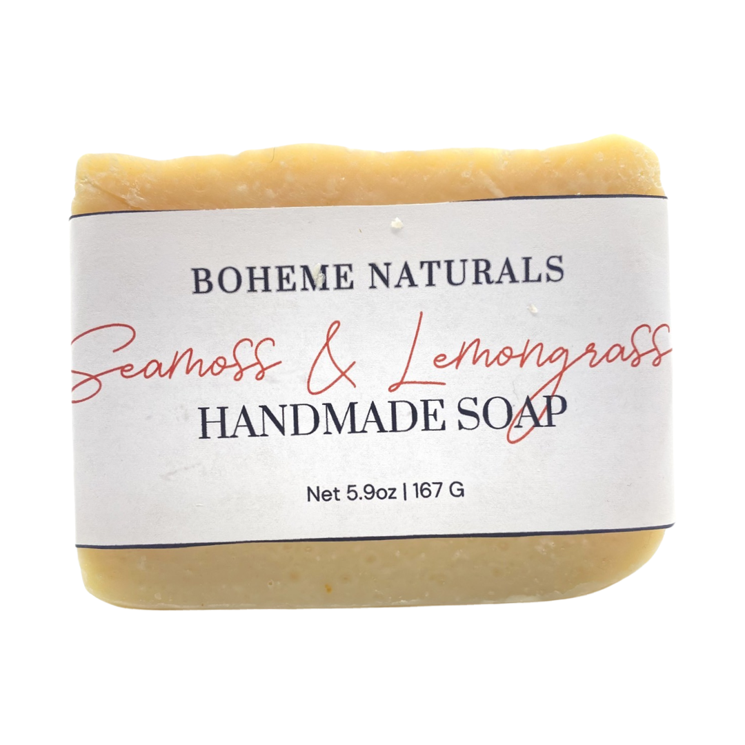 Lemongrass and Seamoss Soap