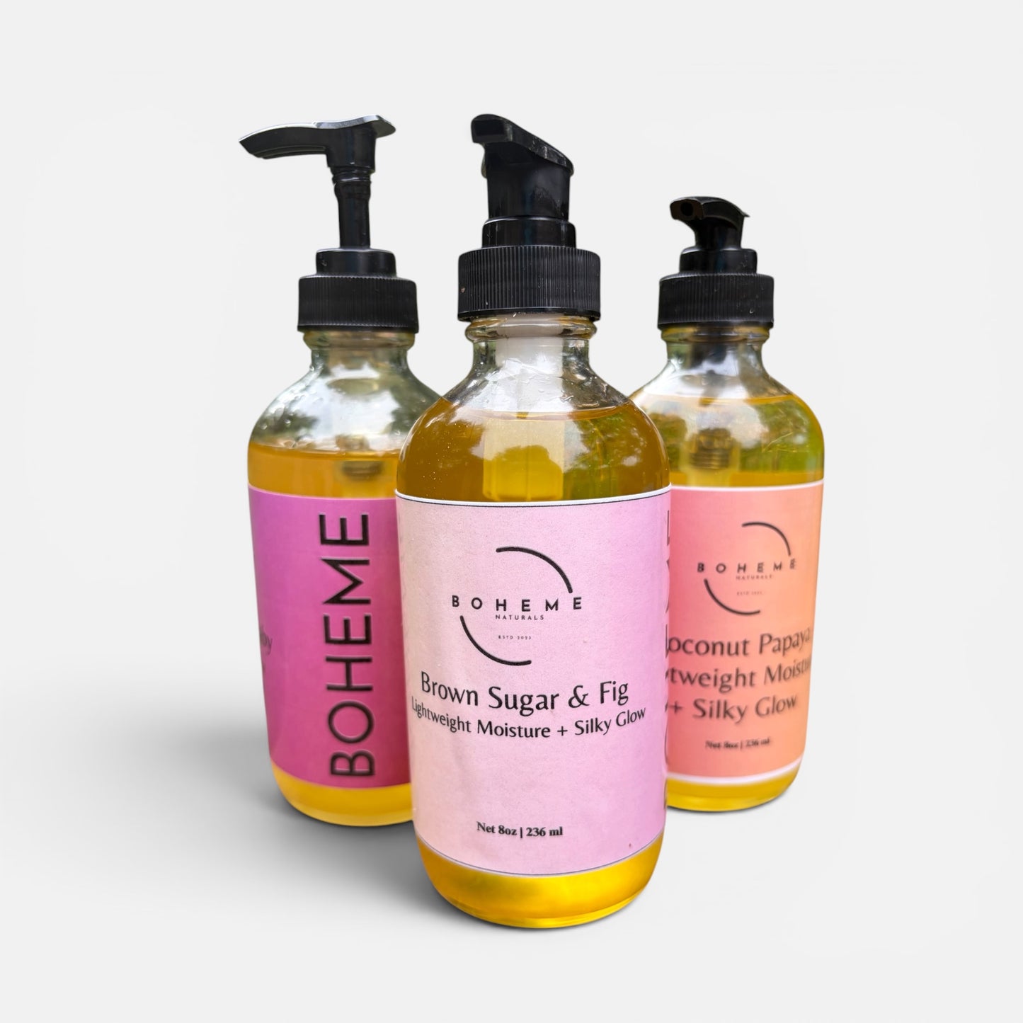 8 Oz Silky Glow Body Oil