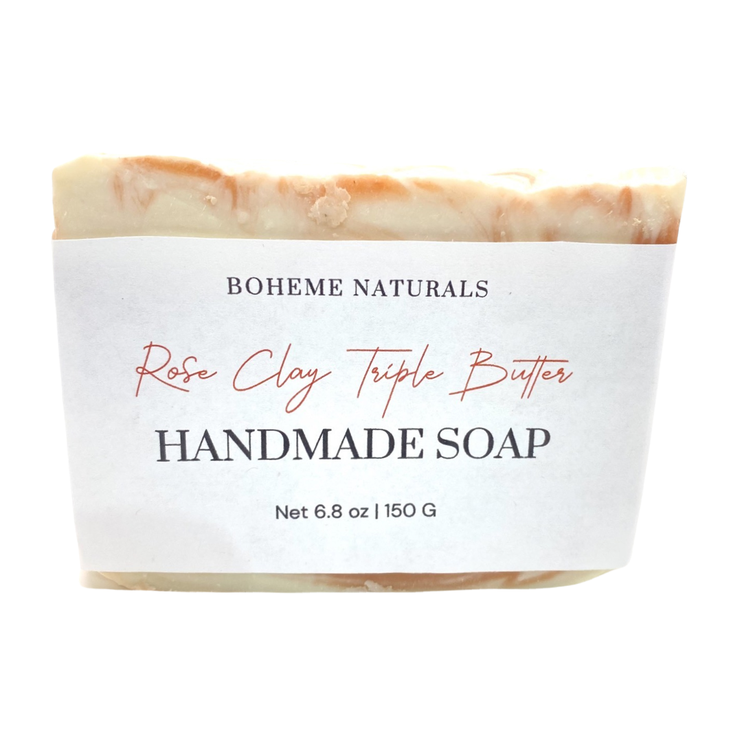 Rose Clay Triple Butter Soap